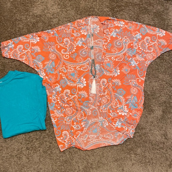 Lime n Chili Other - SUPER CUTE PAISLEY KIMONO